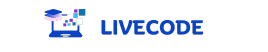 Livecode Solutions logo - dark version